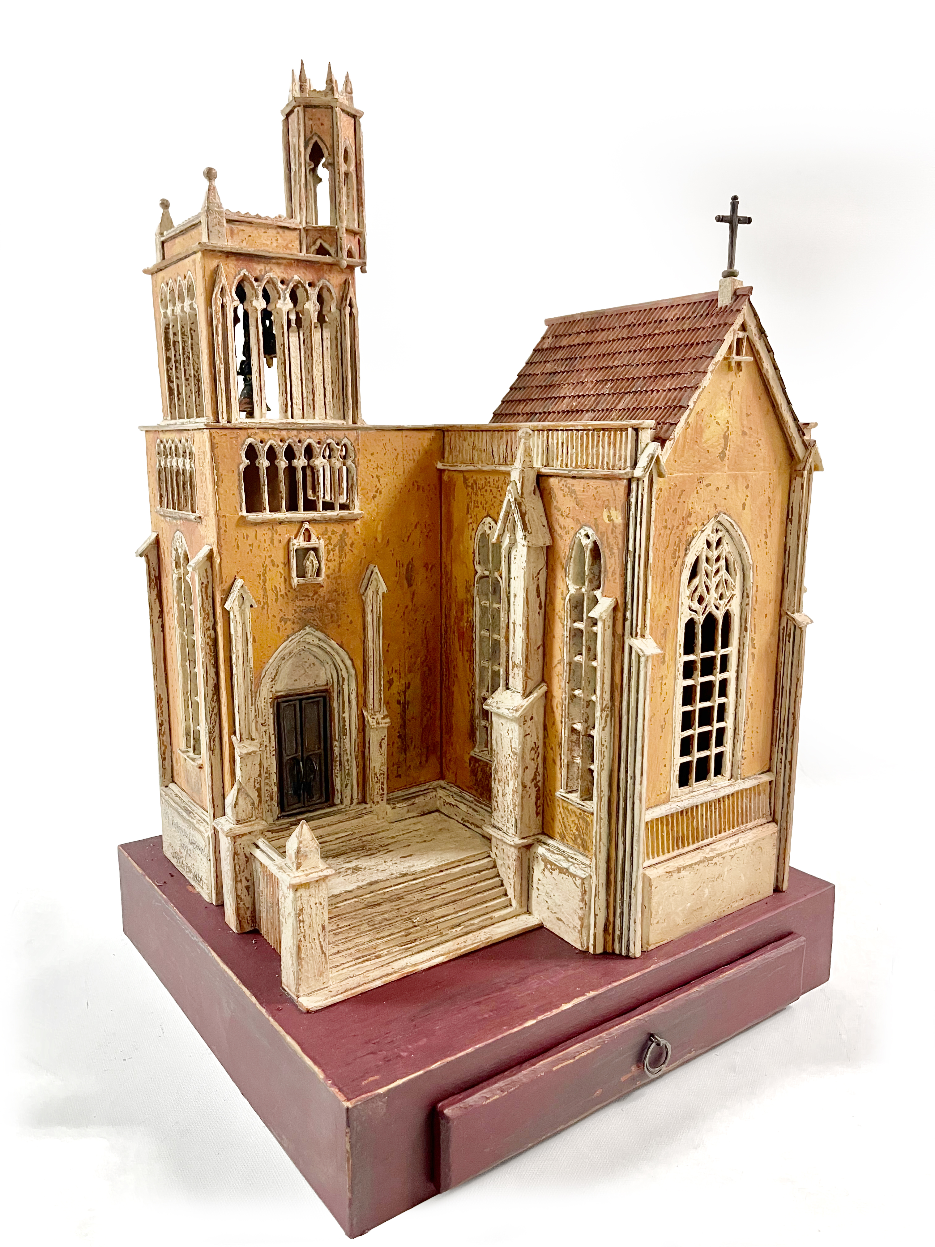 The Holy Cross Benedictine Abbey sculpture, third view