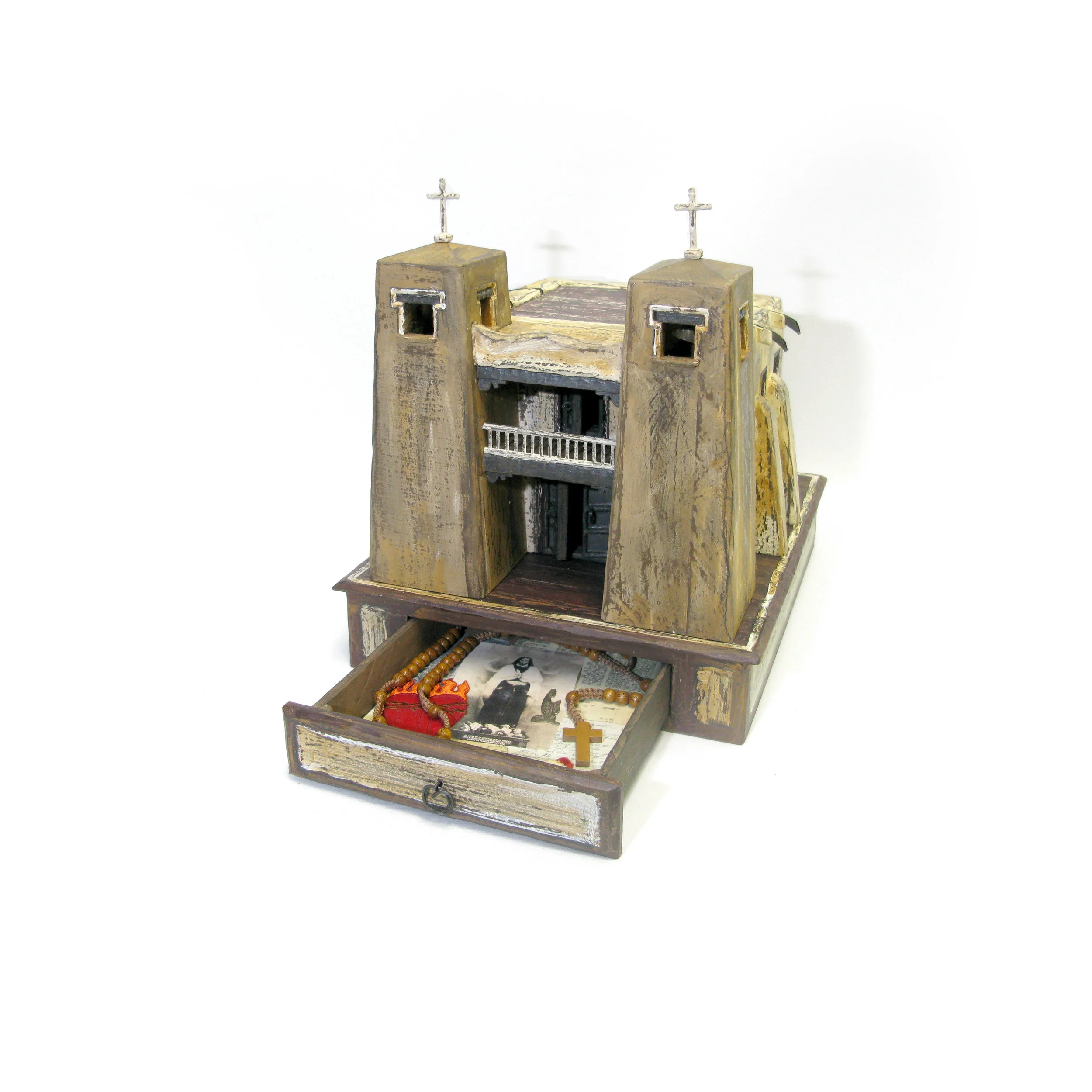 Nambe Pueblo Church — detail