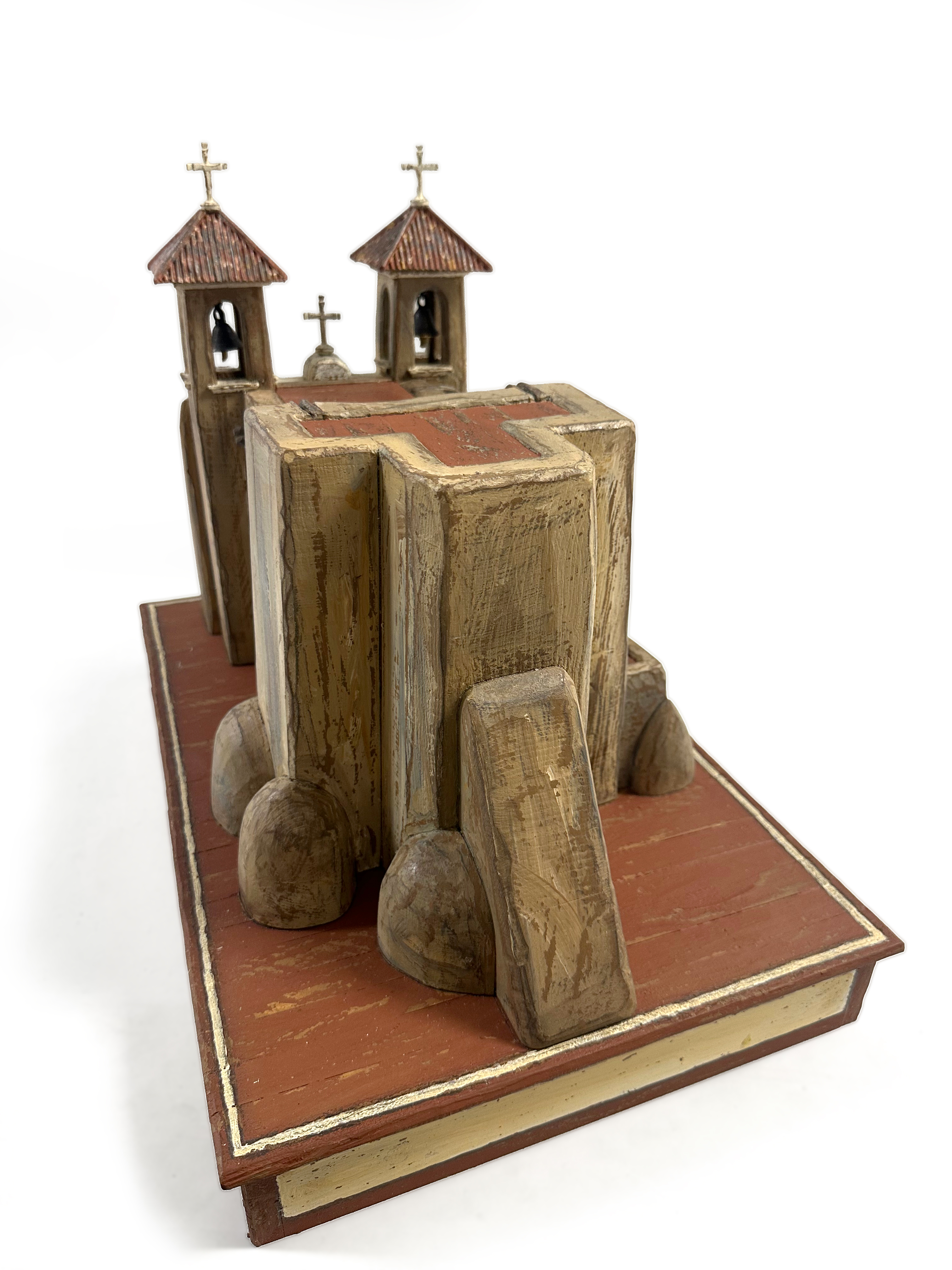 San Francisco de Asis sculpture, alternate angle