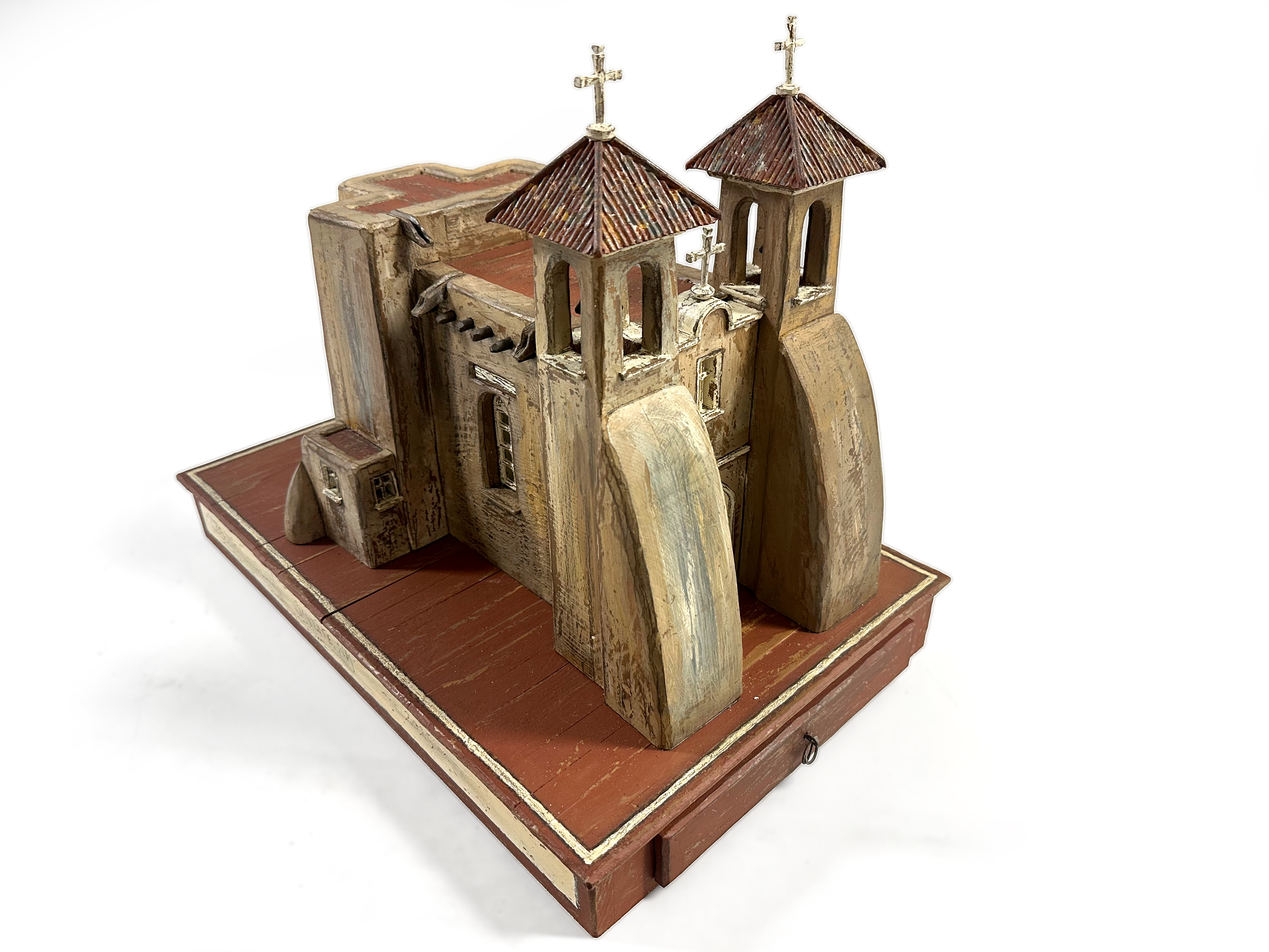 San Francisco de Asis sculpture, detail view