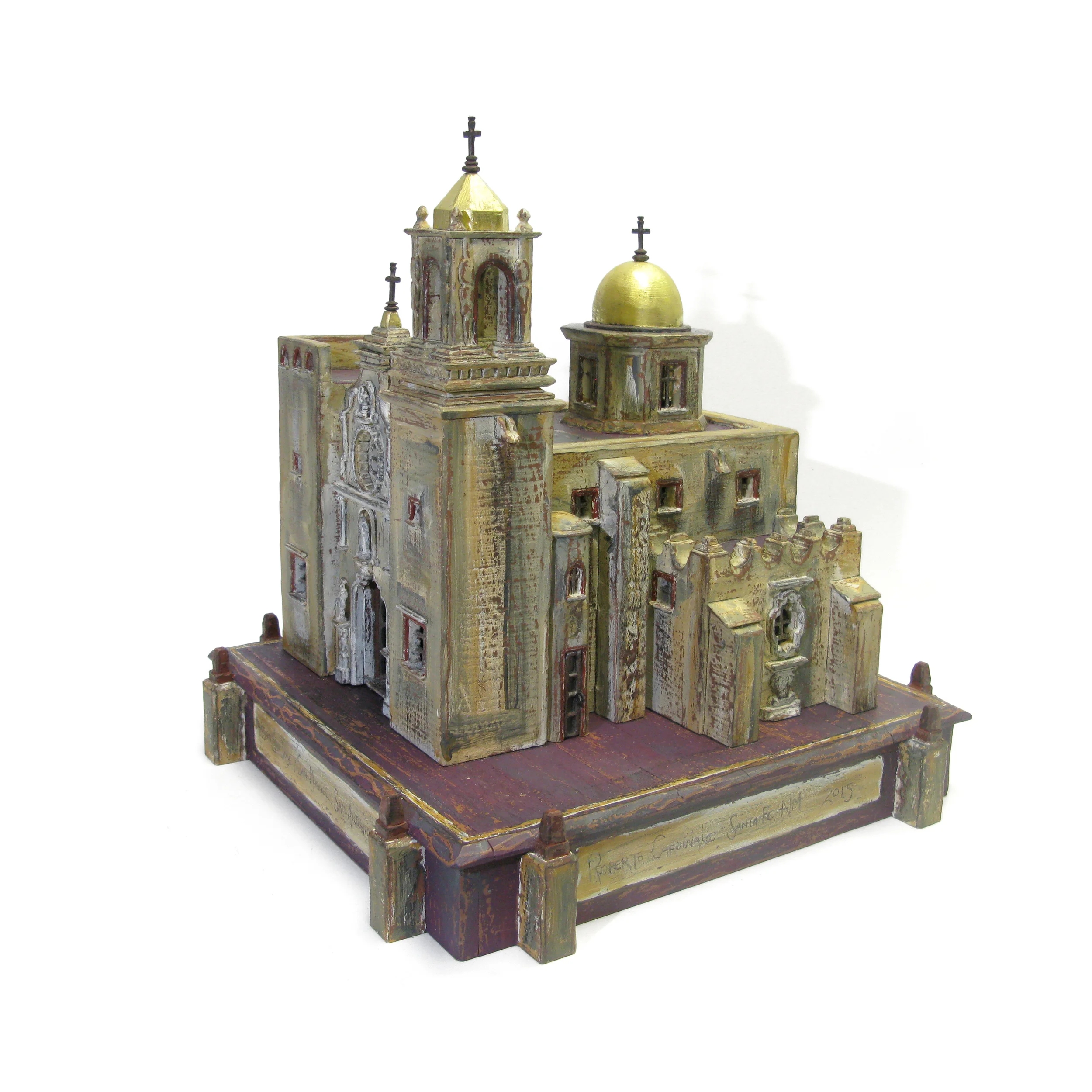 Mission San Jose y San Miguel de Aguayo — detail